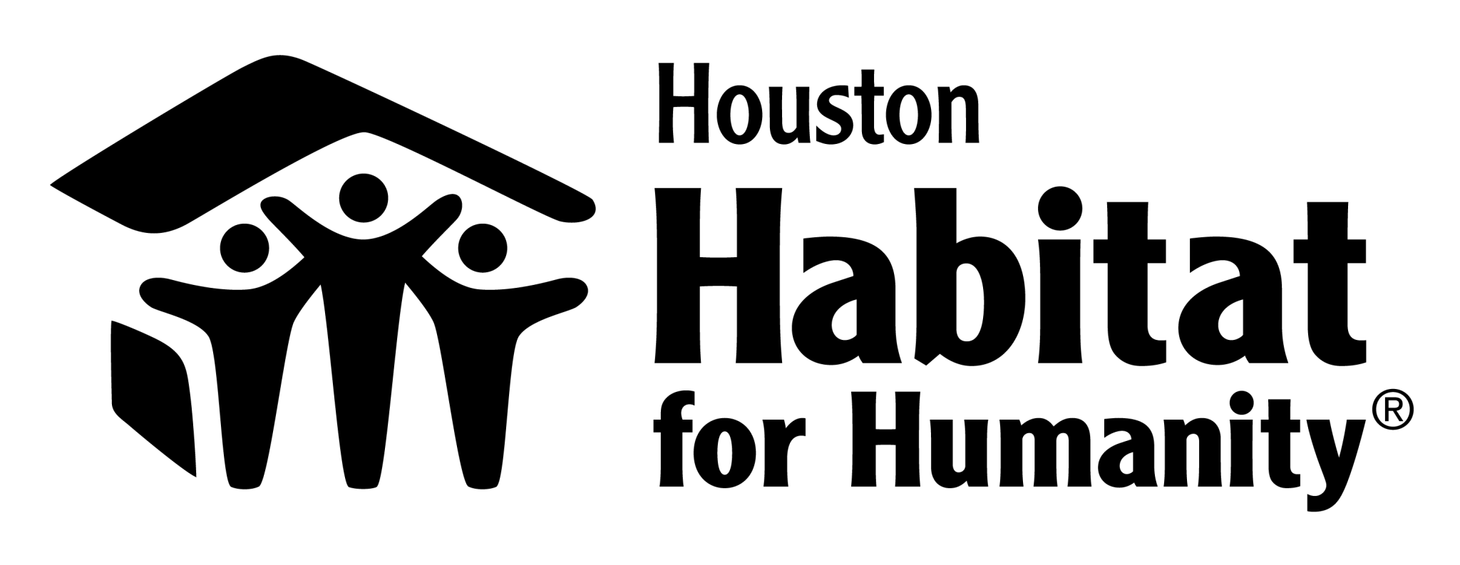 休斯顿人类家园徽标